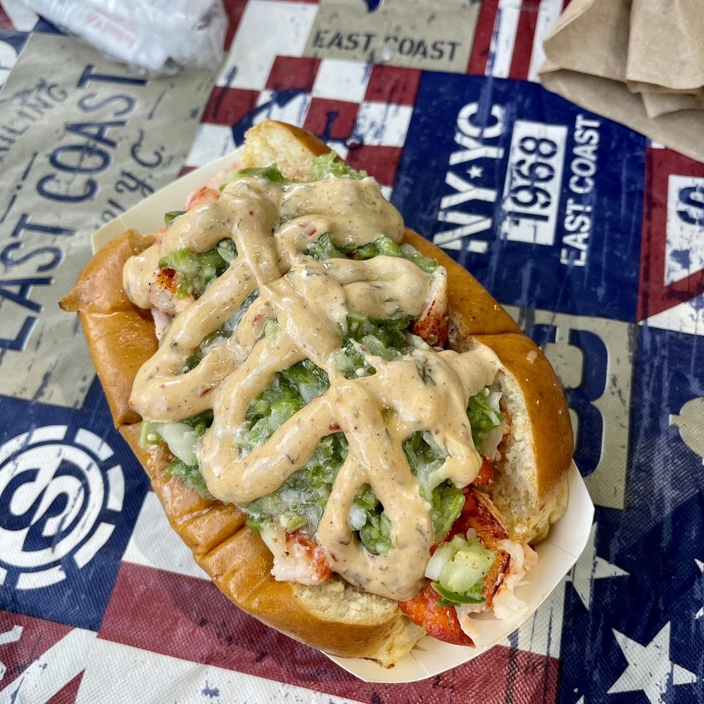 Spicy lobster roll Spicy lobster roll