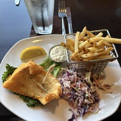 110 Grill - Fish and chips were excellent!