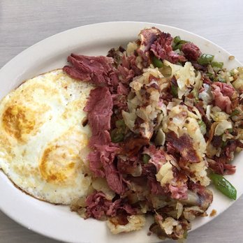 Sunnys Coney Island - Corned beef hash and fried egg was delicious! - Breakfast & Brunch Near Me - Romulus, Michigan Sunnys Coney Island - Corned beef hash and fried egg was delicious! - Breakfast & Brunch Near Me - Romulus, Michigan