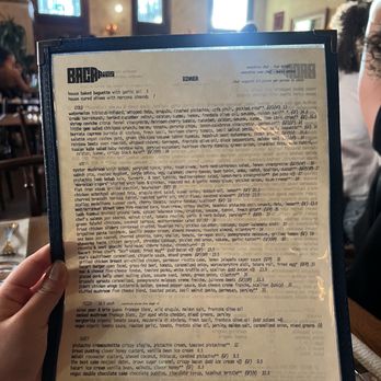 Bacari North Park - Menu - July 2026 - Breakfast & Brunch Near Me - San Diego, California