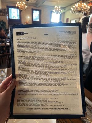 Menu photo 4 Bacari North Park San Diego, CA