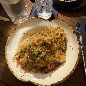Melissa’s Dinner And Lounge - Shrimp fried rice with a LOT of shrimp - Seafood Near Me - Millville, Delaware