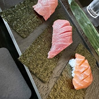 Shigotonin - Temaki Kama Toro, Chutoro, And Salmon (5 stars) - Japanese Near Me - Las Vegas, Nevada