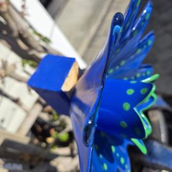 Sasafras Glass Garden Flowers - This is the flower I paid FIFTY dollars for! Not finished!