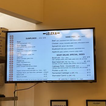 Leleka - Menu - Ukrainian Near Me - San Francisco, California Leleka - Menu - Ukrainian Near Me - San Francisco, California