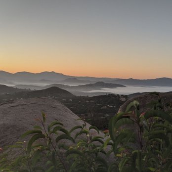 Potato Chip Rock - Morning - Hiking Near Me - Poway, California Potato Chip Rock - Morning - Hiking Near Me - Poway, California