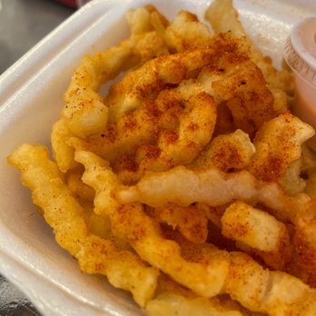 Fiery Chicken - Spicy fries that come with Loaded Fiery Mac & Cheese - American Near Me - Plano, Texas Fiery Chicken - Spicy fries that come with Loaded Fiery Mac & Cheese - American Near Me - Plano, Texas