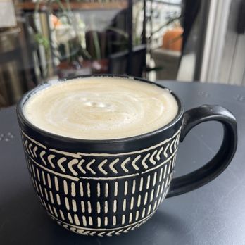 Cypress Creek Coffee House - Lavender latte - Coffee & Tea Near Me - Wimberley, Texas