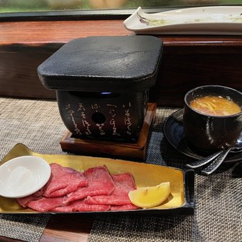 Leichi - Grilled beef tongue and chawanmushi - Japanese Near Me - Santa Clara, California
