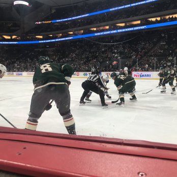 Xcel Energy Center - On the glass seats - Stadiums & Arenas Near Me - Saint Paul, Minnesota