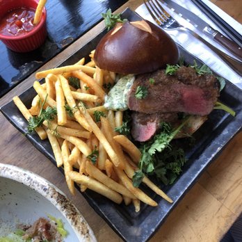 Salt + Charcoal - Filet mignon steak sandwich - Japanese Near Me - Brooklyn, New York Salt + Charcoal - Filet mignon steak sandwich - Japanese Near Me - Brooklyn, New York