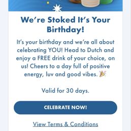 Dutch Bro's Is Even More Awesome For Their Coupons & Free Birthday Drinks