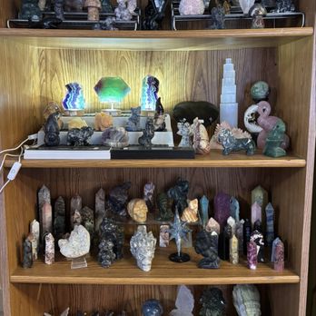 Cedar Emporium Gemstones - Carvings & more Towers - Gemstones & Minerals Near Me - Cedar, Michigan