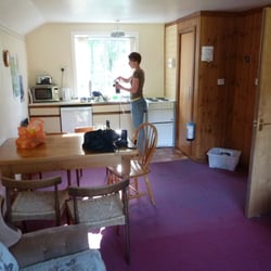 Achintee Farm - The kitchen lounge in "the two bedroom flat"