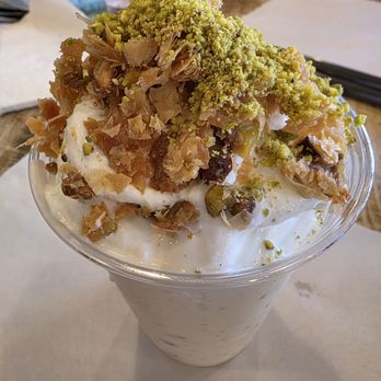 Abu Salim Middle Eastern Grill - Baklava shake - Halal Near Me - San Francisco, California