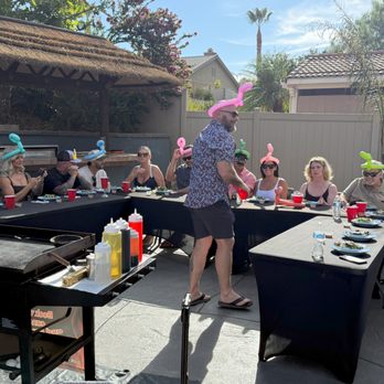 Lets Fun Hibachi - Fourteen guests attended Daniel's birthday party on July 5th. - Personal Chefs Near Me