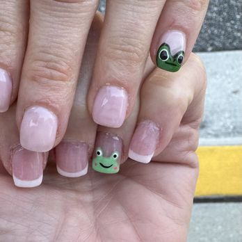 Bartram Nails - Frogs for Passover. - Nail Salons Near Me - Jacksonville, Florida