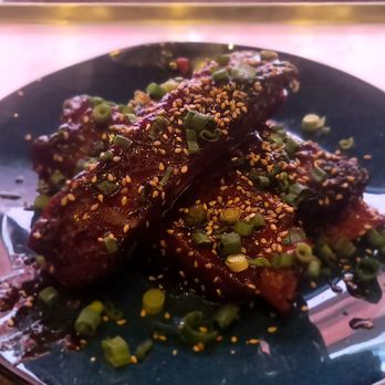 Mozen Asian Kitchen - Sticky BBQ ribs - GET IT - Bubble Tea Near Me - Cabazon, California