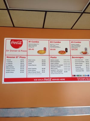 Menu photo 3 SIR Donair & Pizza Edmonton, AB Menu photo 3 SIR Donair & Pizza Edmonton, AB