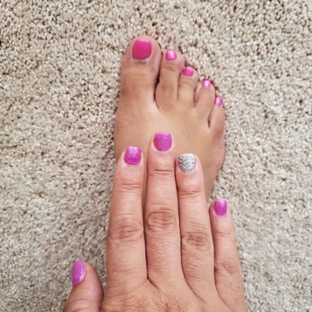 LV Nail Lounge & Spa - Acrylic powder on nails, gel polish on toes. - Waxing Near Me - Columbia, South Carolina