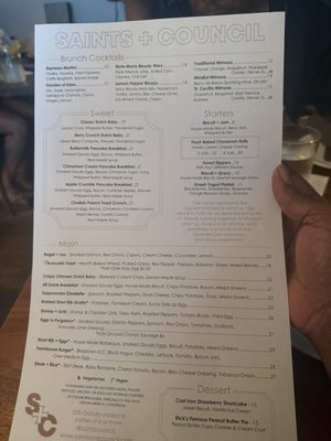 Menu photo 3 Saints + Council Atlanta, GA