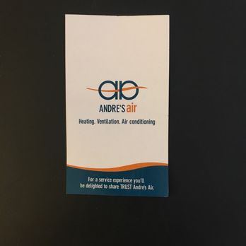 Andres Air - Business Card - Heating & Air Conditioning/HVAC Near Me Andres Air - Business Card - Heating & Air Conditioning/HVAC Near Me