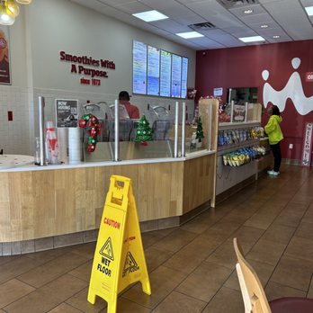 Smoothie King - a sign in front of the counter - Health Markets Near Me - Hurst, Texas Smoothie King - a sign in front of the counter - Health Markets Near Me - Hurst, Texas