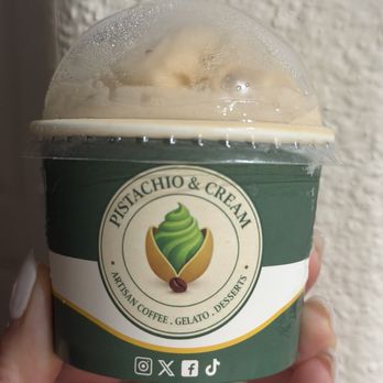 Pistachio and Cream - Salted Caramel - Gelato Near Me - Sacramento, California Pistachio and Cream - Salted Caramel - Gelato Near Me - Sacramento, California