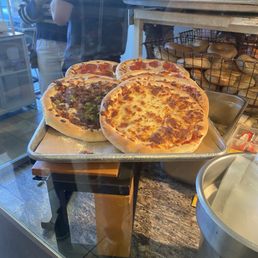 Premade pizzas