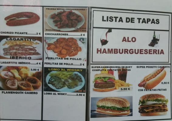 Menu photo 1 El Rincón de Alo Seville, SE