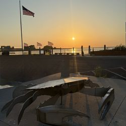 Crisfield City Docks - Crab sculpture