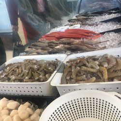 Tar Heel Fish House - Fresh Croaker,red snapper, perch, tilapia salmon, flounder. Scallops, shrimp, oysters and clams!
