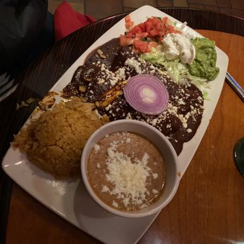 Salsa Verdes - Enchiladas de Mole The mole is DELICIOUS!!!!!! - Mexican Near Me - Palos Verdes Estates, California
