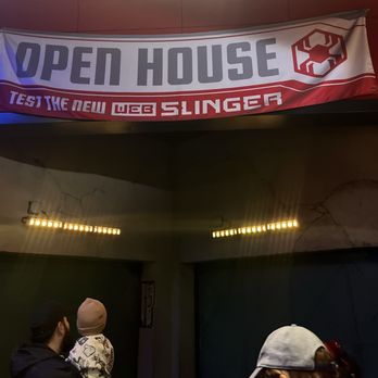 Avengers Campus - WEB SLINGERS: A Spider-Man Adventure was a fun interactive 3D ride! You blast Spider-Bots! - Amusement Parks Near Me - Anaheim, California