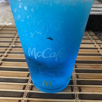 McDonald's - a blue drink in a plastic cup - Fast Food Near Me - Banning, California McDonald's - a blue drink in a plastic cup - Fast Food Near Me - Banning, California