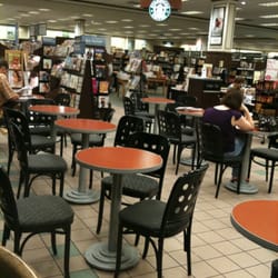 Barnes & Noble Booksellers - Decent sized area to do some reading and has a cafe for a coffee/snack quick fix