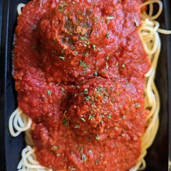 Billy's Italian - Spaghetti with meatballs