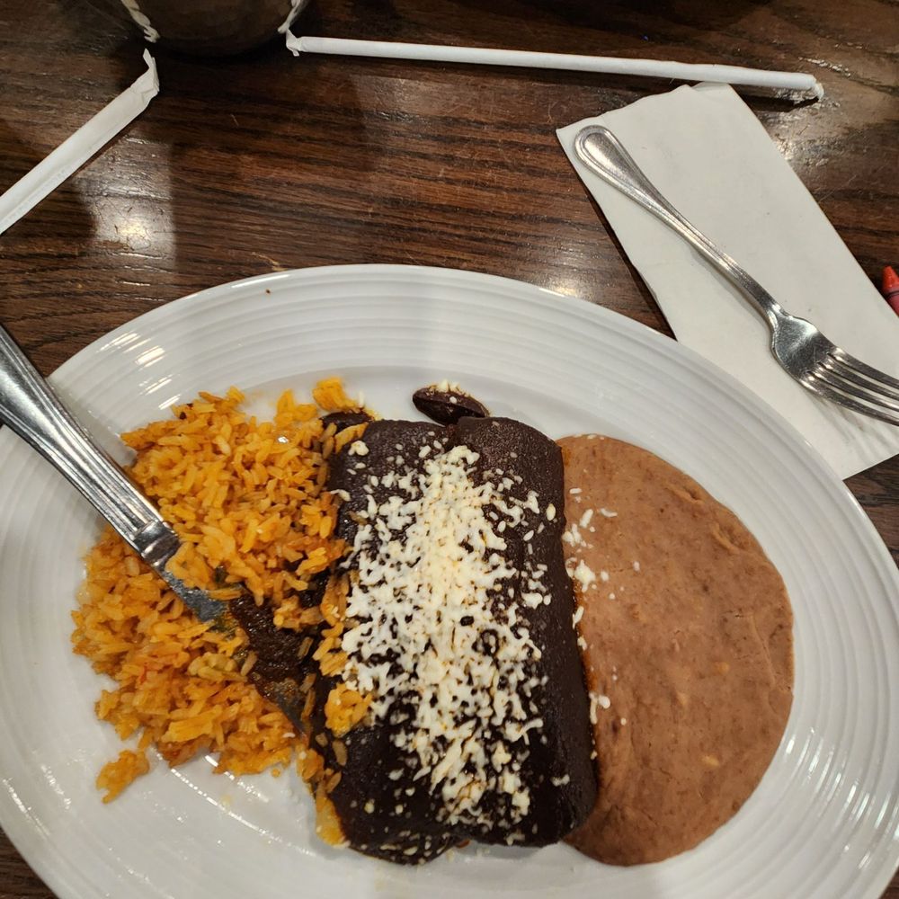 Chicken Mole Enchilada