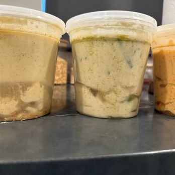 Tuk Tuk Thai Kitchen - Watery curries Green Curry Yellow Curry Massaman Curry Over priced and they all tasted same apart from color difference and veggies in them. - Thai Near Me - Houston, Texas