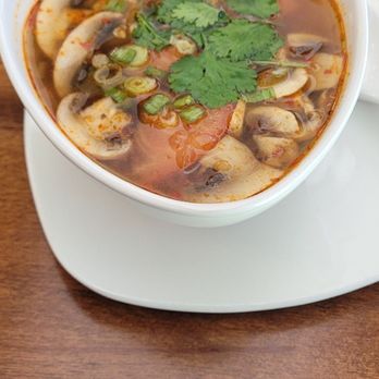 Tic Tac Thai - Spicy chicken tom yum soup, small, $6.00. Lvl5 spice - Thai Near Me - Spring, Texas