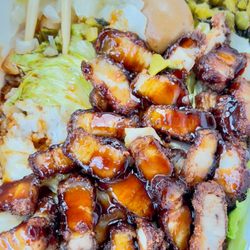 Love Bao Taiwanese Kitchen - Crispy Pork Belly Rice Plate