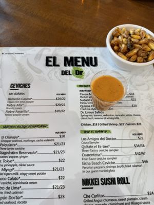 Menu photo 1 Dr. Limon Ceviche Bar - Kendall Miami, FL Menu photo 1 Dr. Limon Ceviche Bar - Kendall Miami, FL