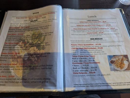 Menu photo 7 Vick's Vittles Country Kitchen Albuquerque, NM