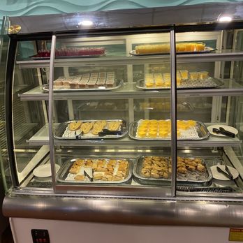 Captain King's Seafood City - a display case filled with food - Buffets Near Me - Memphis, Tennessee