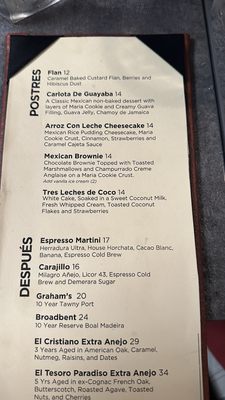 Menu photo 3 Descanso Restaurant Los Angeles, CA Menu photo 3 Descanso Restaurant Los Angeles, CA