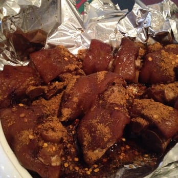South Silk Road Chinese Restaurant - BBQ pork hocks(soft, not crispy) - Chinese Near Me - Calgary, Alberta South Silk Road Chinese Restaurant - BBQ pork hocks(soft, not crispy) - Chinese Near Me - Calgary, Alberta