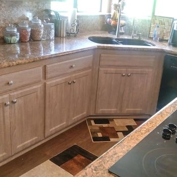 M&M Cabinets - Refaced kitchen cabinets, thermal fuse in wood grain - Cabinetry Near Me M&M Cabinets - Refaced kitchen cabinets, thermal fuse in wood grain - Cabinetry Near Me