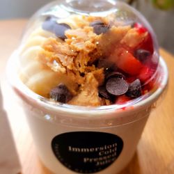 Immersion Cold Pressed Juice - Immersion Cold Pressed Juice Gains Bowl