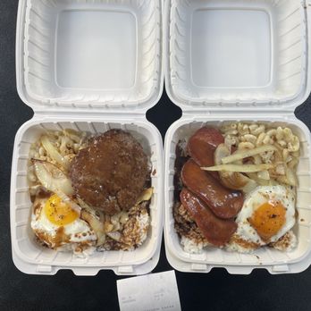 Blue Ocean Seafood & Steak - Dos Mocos (traditional and spam) - Food Trucks Near Me - Honolulu, Hawaii