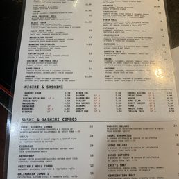 Menu Menu